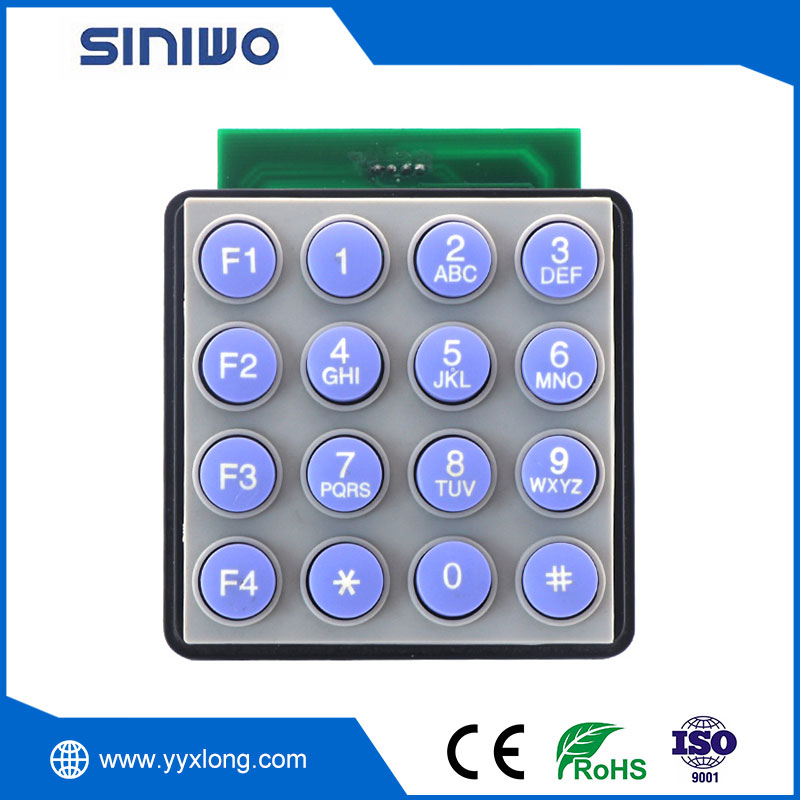 4x4 Industrial Keypad