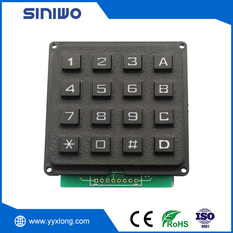 Industriae 4x4 Ordo numerorum Keypad