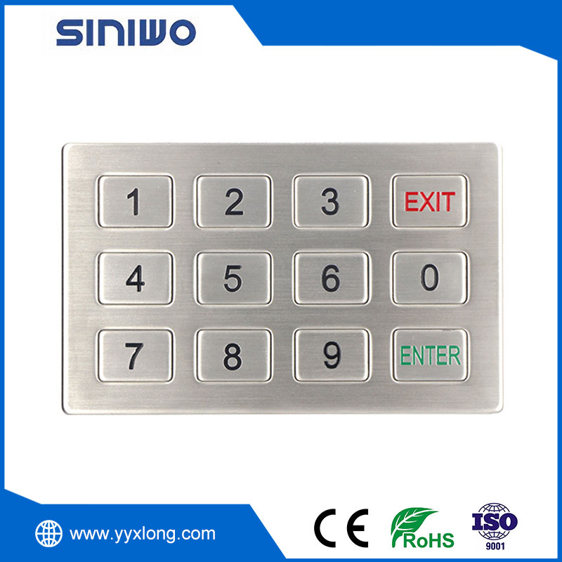 Industriae scrinium Lock Keypad