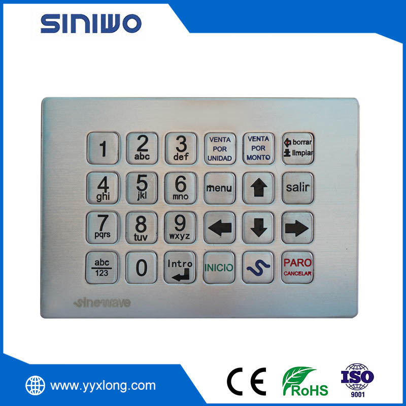 Metallum Industrial Equipment Keypad