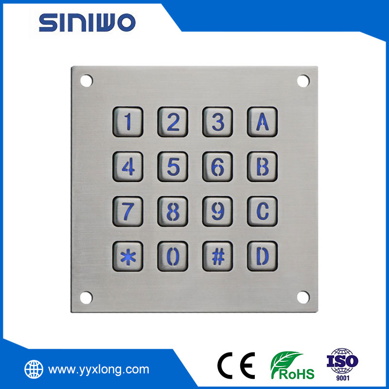 Industrial Intercom Ratio Keypad