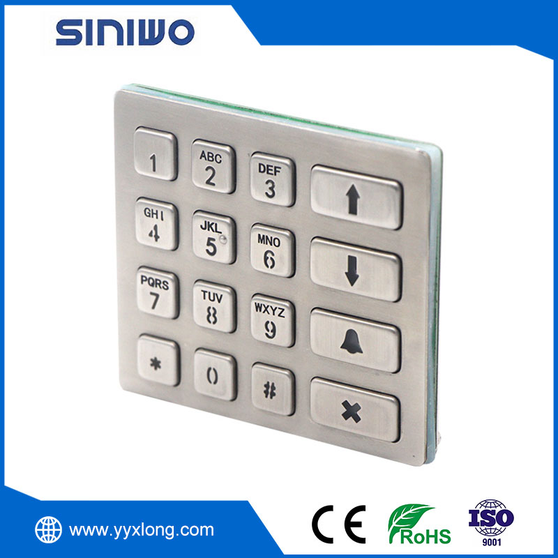 Steel Industrial Keypad